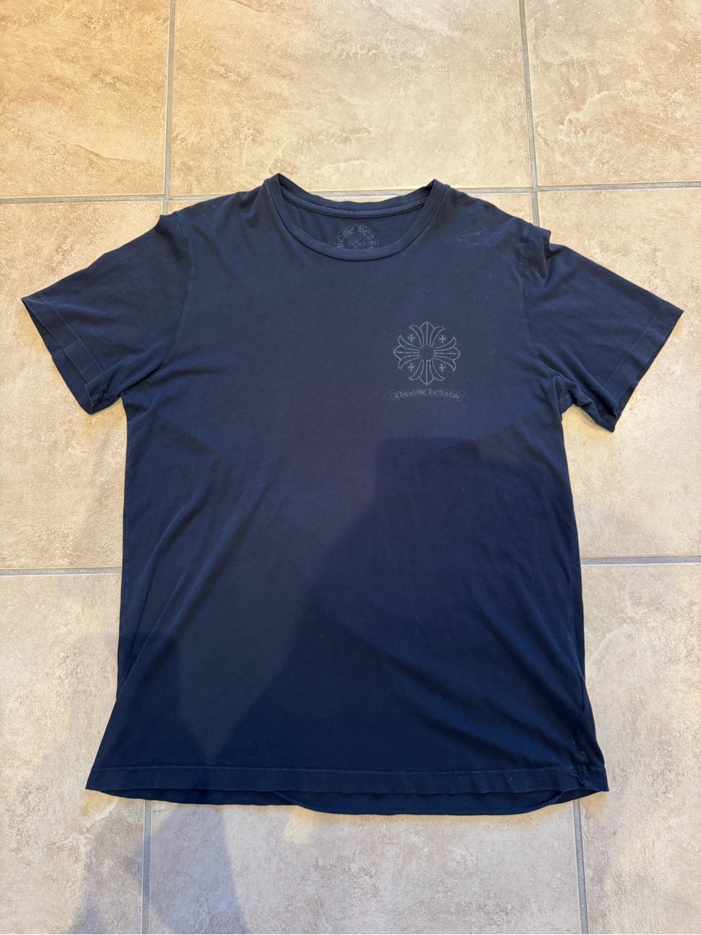 Authentic Chrome Hearts Black Graphic T-Shirt Estimated Size L